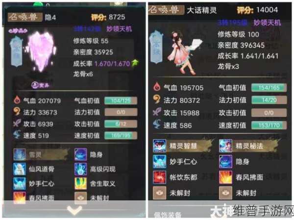 大话西游手游深度攻略，血法宠PVP坐骑技能选择策略全解析