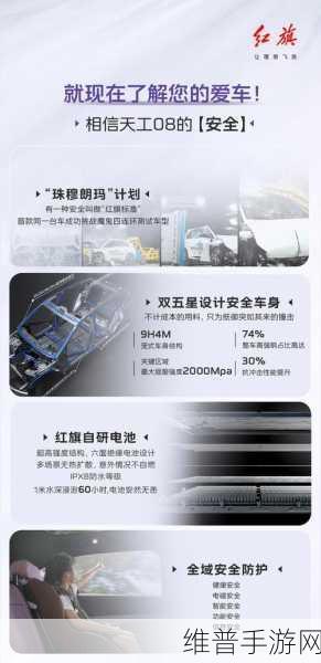 红旗天工08手游联动解析,中大型纯电SUV续航730km,设计焕然一新下的游戏攻略新篇章