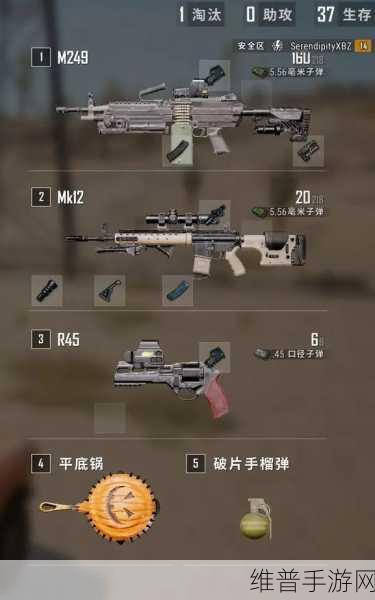 绝地求生手游，SLR 配件全解析，提升战力必备指南