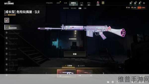 绝地求生手游，SLR 配件全解析，提升战力必备指南