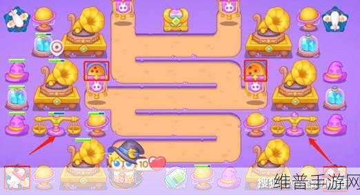 保卫萝卜 4 阿波与魔法宝藏 58 关通关秘籍大揭秘