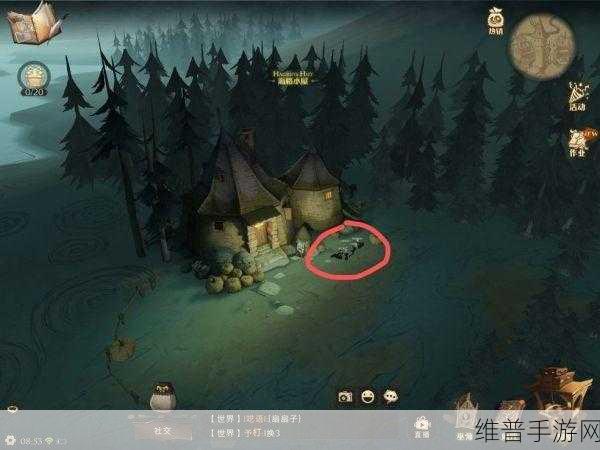 哈利波特魔法觉醒，深入探索巧克力蛙第三天位置攻略
