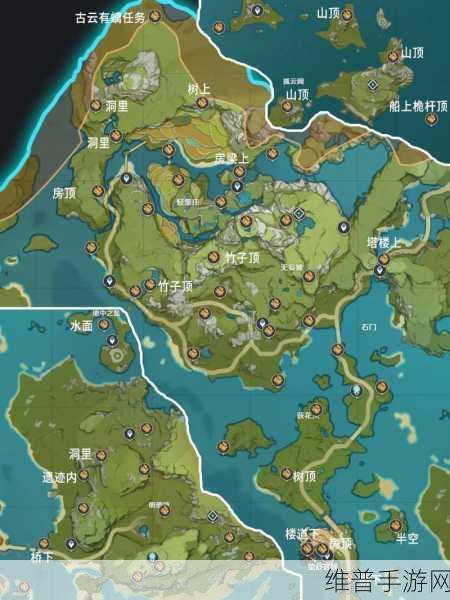 原神雷神瞳分布地图及位置详解,最新全览攻略