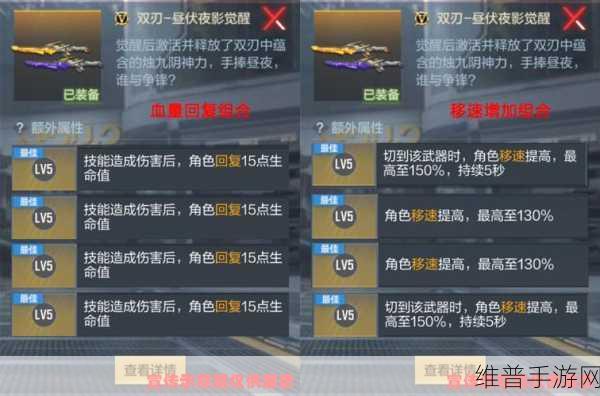 穿越火线手游攻略，深度解析昼伏夜影如何洗练