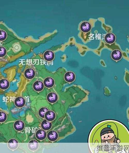 原神深度探索，珊瑚宫雷神瞳位置全解析