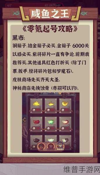 咸鱼之王灵鱼升级全攻略，打造你的无敌水族战队