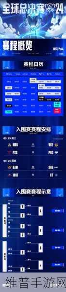 2024无畏契约全球冠军赛赛程全览，精彩对决一触即发