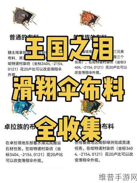 塞尔达传说王国之泪滑翔伞全面获得攻略