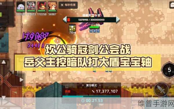 坎公骑冠剑深度解析，协力讨伐暗队高效技巧