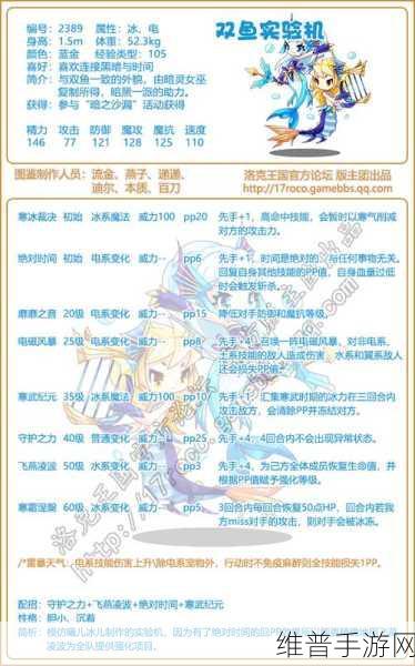 洛克王国深度攻略，揭秘图瑞斯强大技能组合