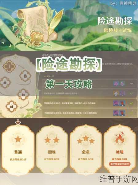 原神险途勘探全面攻略，解锁探险乐趣与战斗技巧