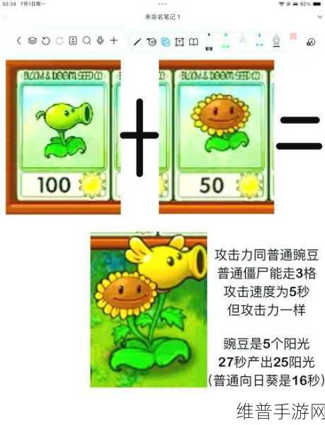 植物大战僵尸 2 激光豆的等级与伤害全解析