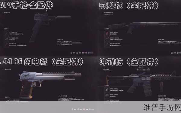 生化危机3重置版，全武器及配件获取位置详尽攻略
