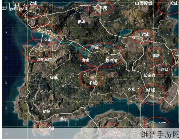 和平精英火力对决，全面揭秘所有军火库位置