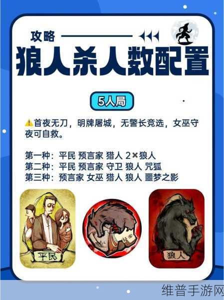 狼人杀手游攻略，十人局角色分配详解