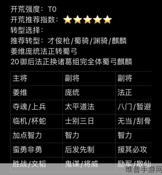 少年三国志 2 开荒秘籍,勇闯三国江湖