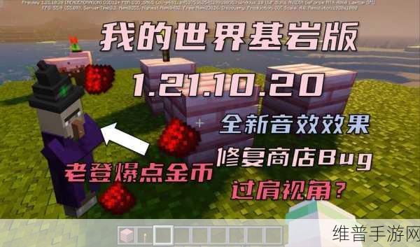我的世界手游攻略，全面解析女巫的击杀技巧