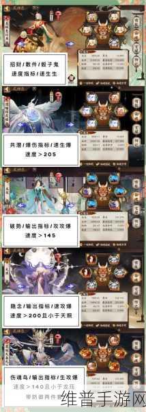 阴阳师手游深度攻略，式神展示系统全面解析