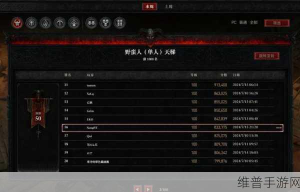 暗黑破坏神 4 小号速升秘籍大公开