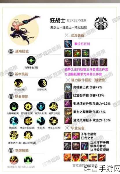 DNF手游，二十五个职业深度剖析与攻略大全
