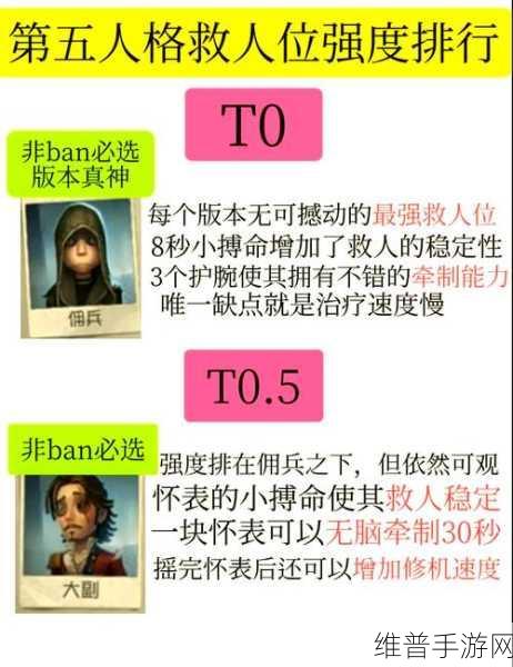 第五人格新手必知，救人位的精准抉择