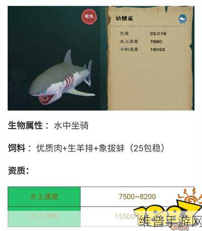 创造与魔法，幼紫鲨的饮食探秘