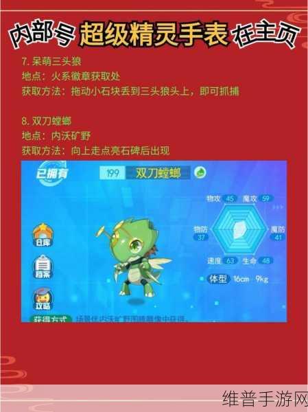 超级精灵手表，揭秘隐藏精灵位置与获取教程