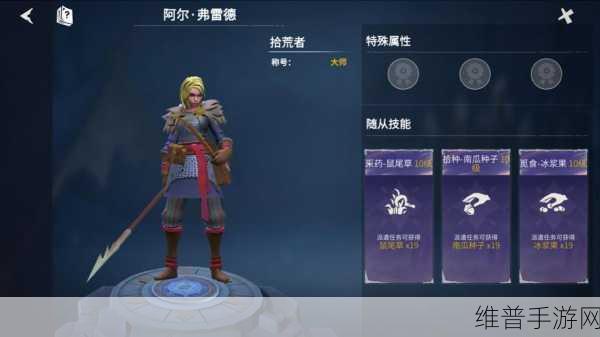 冰原守卫者，深度解析佣兵品质与等级划分