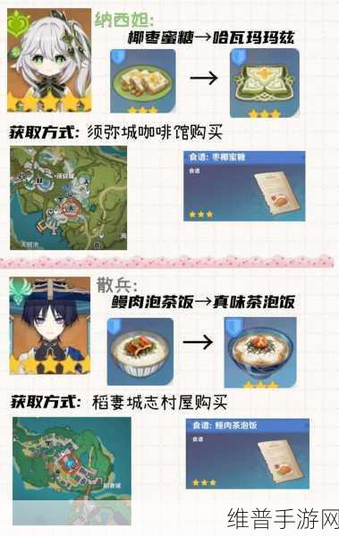 原神料理对决任务全攻略，解锁美食家的荣耀之路
