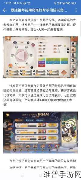 最强祖师双剑微氪队精妙搭配指南