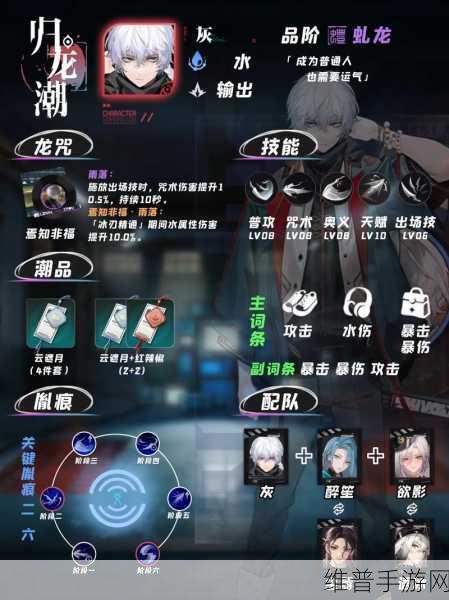 归龙潮灰深度解析,角色魅力与实战攻略