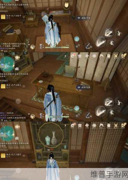 射雕手游画舫密室探险，长明灯底座详细位置全解析