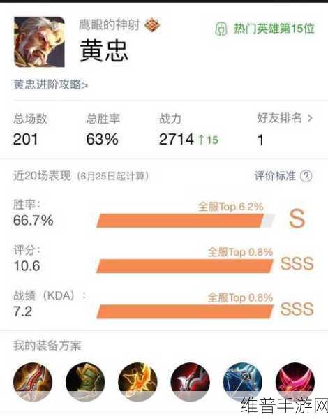 王者荣耀深度攻略，黄忠——来吧，互相伤害吧台词背后的战术解析
