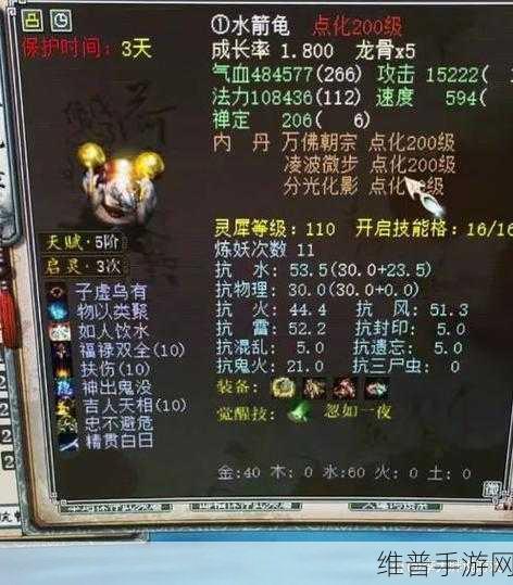 大话西游手游召唤兽技能灵犀诀图鉴效果全面解析与深度攻略指南