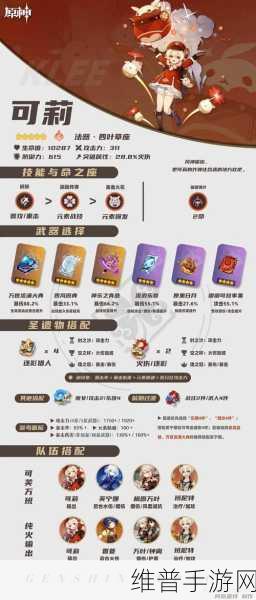 原神可莉四星武器的最佳抉择指南