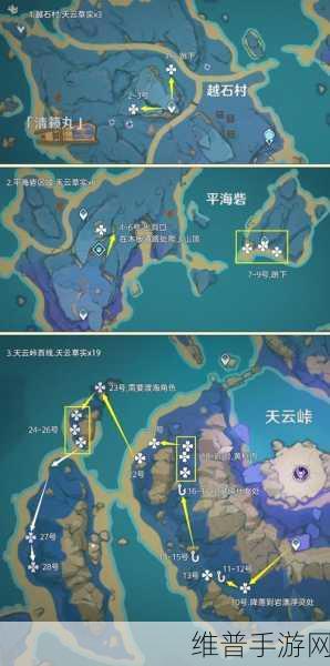 原神天云草实全攻略，位置分布与高效采集指南
