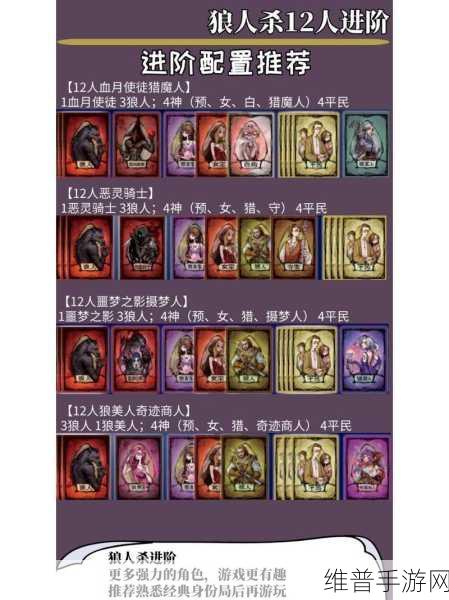 狼人杀手游角色及技能深度解析