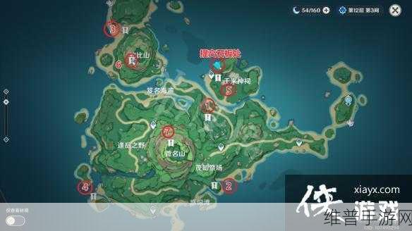 原神鹤观岛隐藏解密，六处壁画位置全攻略