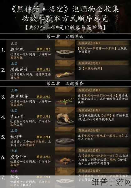 黑神话，悟空手游深度攻略——特品泡酒物困龙须与照鉴湖隐藏宝箱全解析