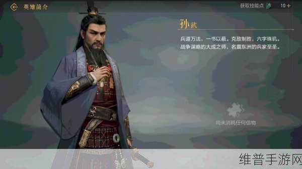 深度解析少年三国志孙武的超强技能