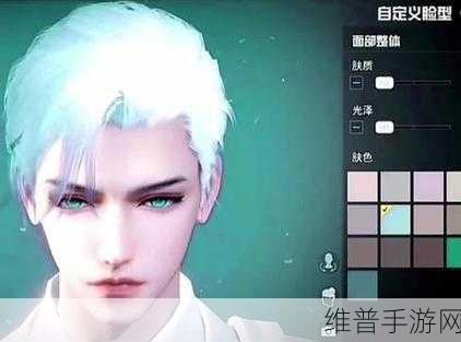 和平精英，光头强捏脸码男 打造独特形象秘籍