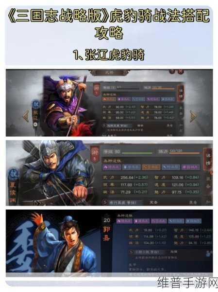三国志战略版虎豹骑给谁带最好？虎豹骑战法详细分析