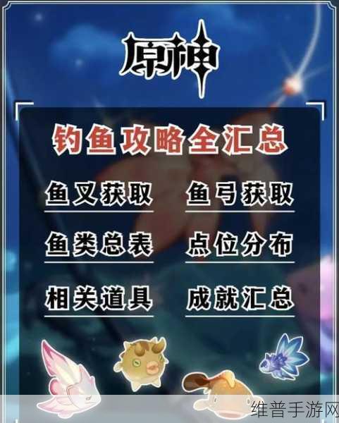 原神手游攻略，全面解析钓鱼竿的获取之道