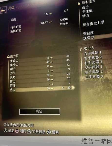 艾尔登法环观星者前期加点全攻略