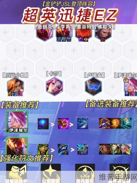 金铲铲之战，咒能高涨 EZ 阵容的无敌玩法秘籍