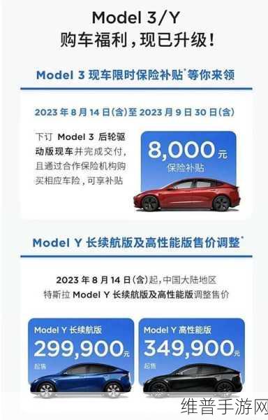 特斯拉年底大促下的手游攻略，Model Y立减万元，冲刺销量冠军的购车攻略与游戏福利