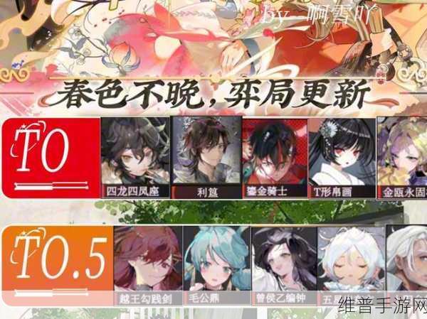 物华弥新角色强度节奏榜深度解析——角色强度排行榜全览