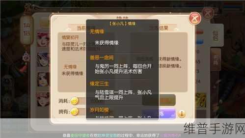 诛仙手游结婚全攻略,流程、条件及详细数据一览