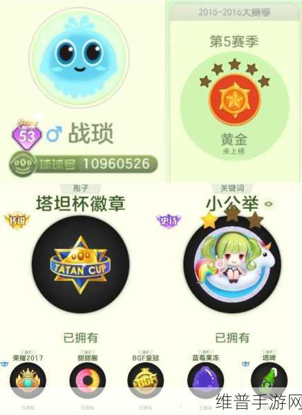 球球大作战，全新成就勋章系统深度揭秘及其作用与获取攻略全览