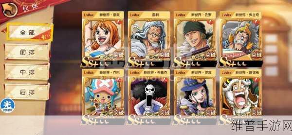 航海王启航，角色选择攻略与深度解析